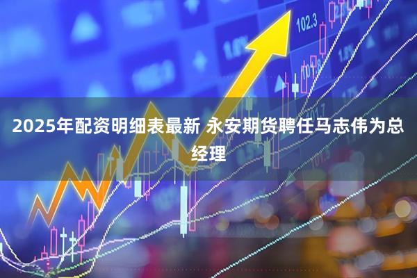 2025年配资明细表最新 永安期货聘任马志伟为总经理